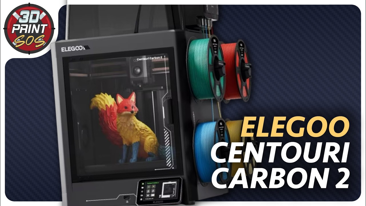Elegoo Centauri Carbon 2 - Live Unboxing