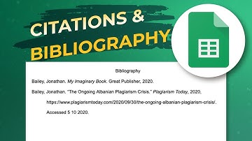 How to Create Citations and Bibliography in Google Docs