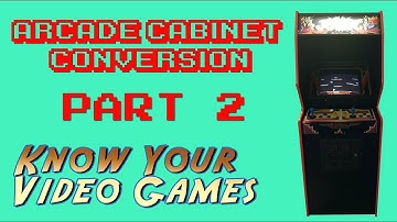 Converting an Arcade Cabinet Part II **Joust**