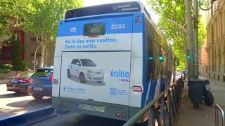 EMT Madrid 2232 | Scania N280UB GNC Castrosúa New City | Basílica de Atocha
