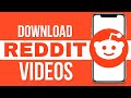 How To Download Videos From Reddit 2024