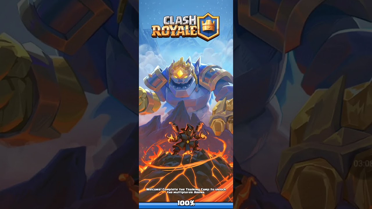 Playing clash royale