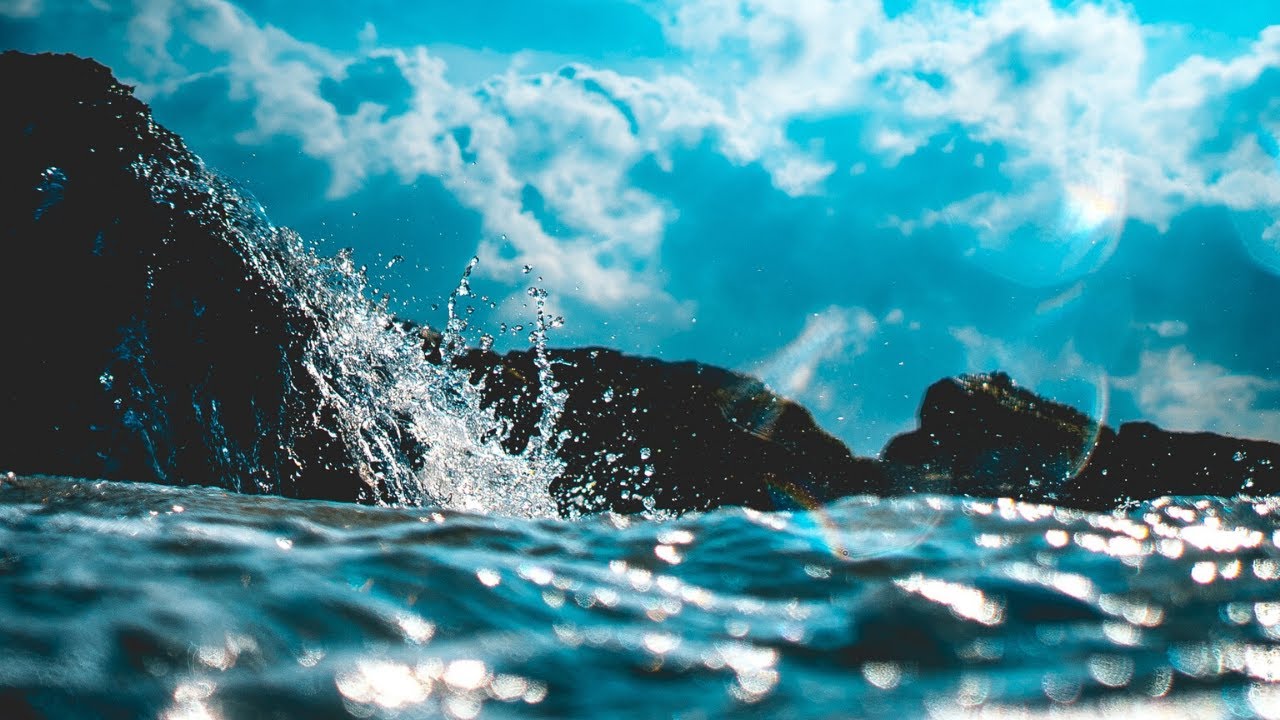 Beautiful Relaxing Nature Sounds & Voice Ep 9 | Quran With Ocean Waves Sound Amazing