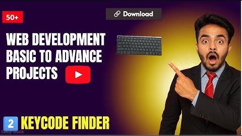 Keycode Finder Using JavaScript | Beginner Web Development Project
