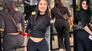 Are.. Baapre Kuch Dikha Saiee Manjrekar Looking Sizzling Hot & Exy Flaunt Her Bombastic Back