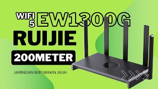 Anda Tidak Akan Percaya Betapa JAUHNYA ROUTER WIFI 5 dari RUIJIE RG-EW1300G Terbaru