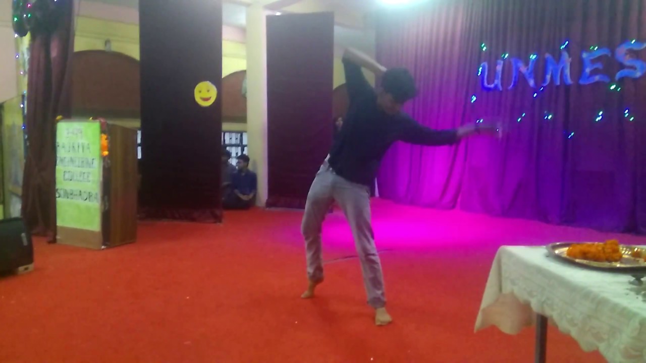 DANCE PERFORMENCE BY SHUBHAM JAISAWAL | KNIT SULTANPUR | REC SONBHADRA | FRESHER | PKM Creation🔥