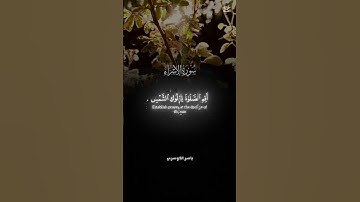 سورة الإسراء بصوت ياسر دوسري #القرآن #القرآن_الكريم #آية_اليوم