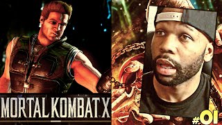 Mortal Kombat X Walkthrough Gameplay Part 1 - Johnny Cage screenshot 3