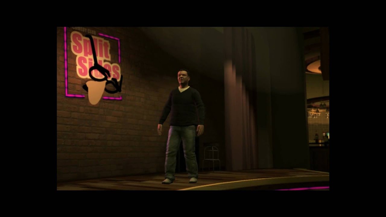 RICKY GERVAIS Comedy Show #2 from GTA IV [HD] - YouTube