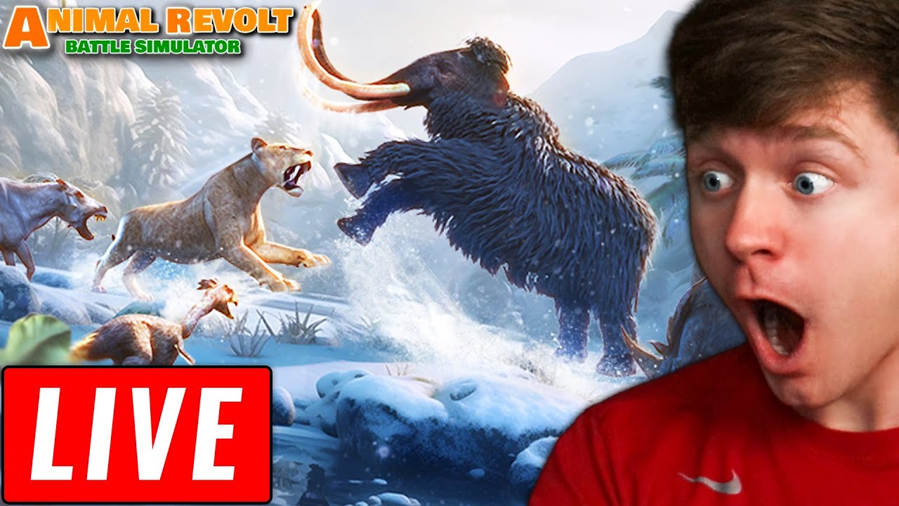 🔴ANIMAL REVOLT BATTLE SIMULATOR *NEW* UPDATE LIVE!