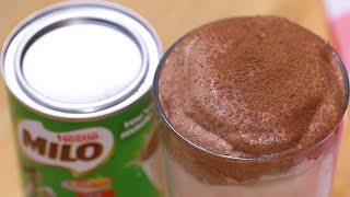 HOW TO MAKE DALGONA MILO A SUPER DRINK YOU WILL SURELY LOVE!