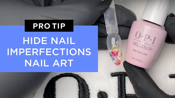 How to Hide Nail Imperfections for Negative Space Nail Art