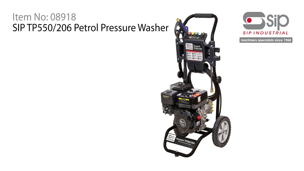 SIP TP550/206 Petrol Pressure Washer 