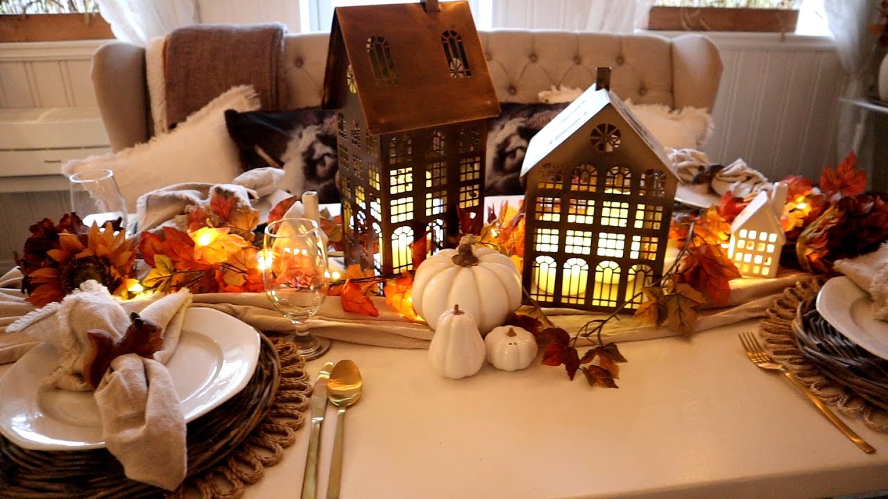 Осенний тур по домам 2023 года — от летнего декора до осеннего оформления.