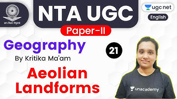 NTA UGC NET 2020 (Paper-2) | Geography by Kritika Ma