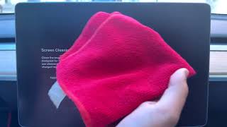 TESLA Car – How to Enter and Exit Screen Cleaning Mode