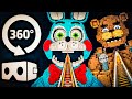 360 VR Roller Coaster FIVE NIGHTS At FREDDY'S | Minecraft 360 VR Video