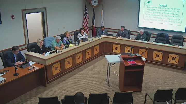 Woodway City Council Meeting 11-10-25 5:30pm