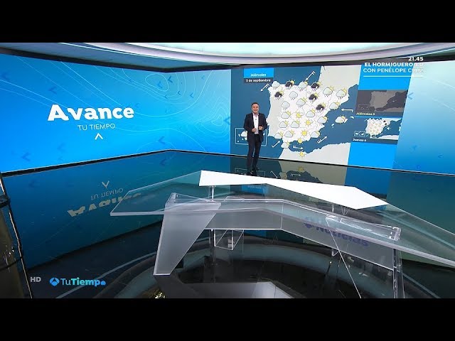 Antena 3 Tu Tiempo Con Roberto Brasero Nueva Imagen 3 9 2018 Youtube