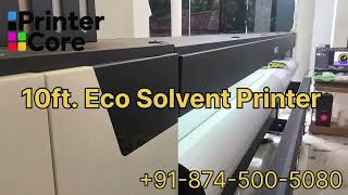 PrinterCore High Speed Eco Solvent Printer | OMAJIC 3202 Dual i3200-E1 Printing Machine