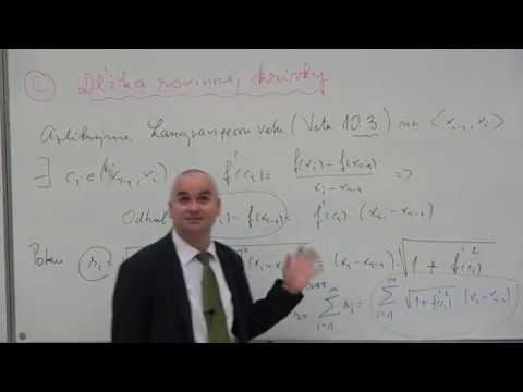 Náhľad videa: MAT1_2019 Aplikácie určitého integrálu