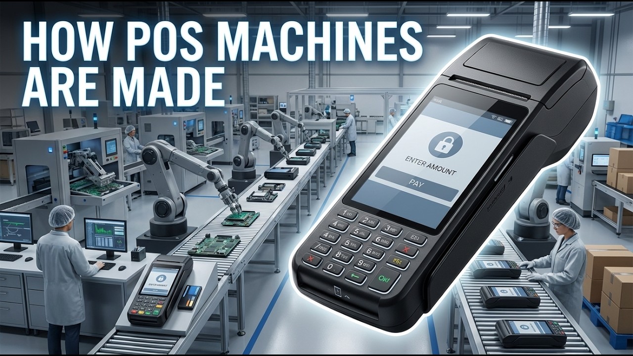 Vertex Process | How Modern POS Machines Are Made: An Amazing Factory ...