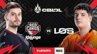 RED Canids Kalunga (RED) x (LOS) LOS | Final Chave Inferior | CBLOL 2026 1ª Etapa | Md5