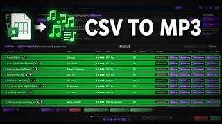 Complete CSV Import Workflow for MP3 Collections
