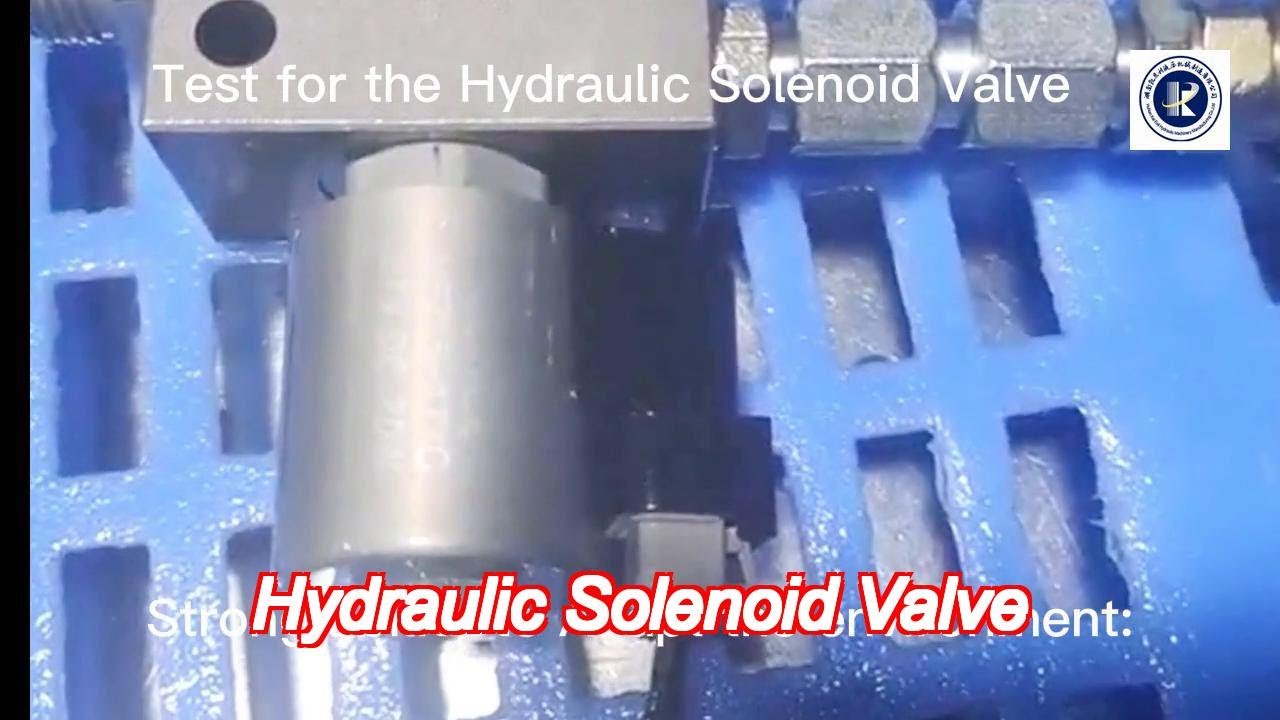 Hydraulic Electrical On Off Solenoid Valve 2 Position 6 Way Steel Iron ...