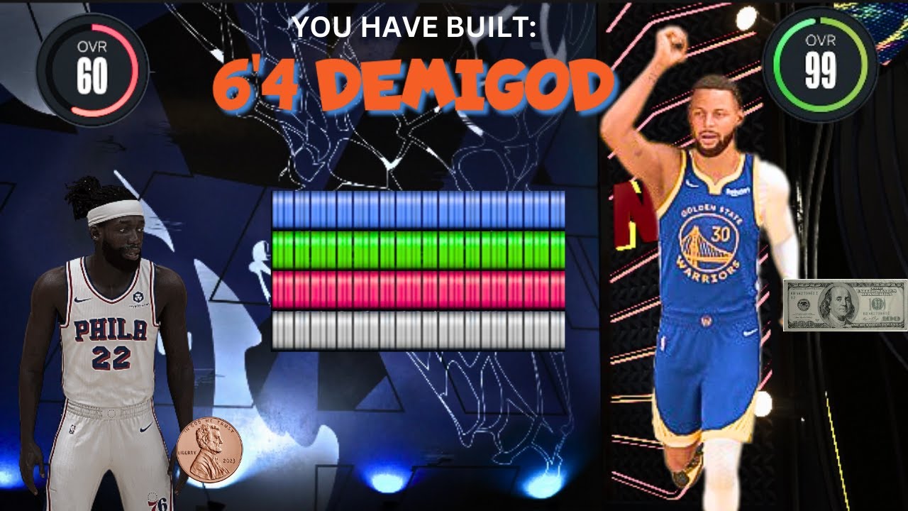 NEW* RARE 2-WAY GLUE GUY BUILD IN NBA 2K24! SUPER RARE OVERPOWERED DEMIGOD  BUILD WITH CONTACT DUNKS 