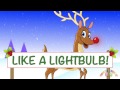 RUDLOPH THE REINDEER *NEW FUN LYRICS* | Christmas Songs | Nursery Rhymes TV | English Songs For Kids