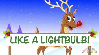 Rudloph The Reindeer New Fun Lyrics Christmas Songs Nursery Rhymes Tv English Songs For Kids