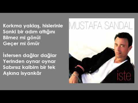 Mustafa Sandal - İsyankar (Orijinal Karaoke)