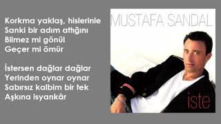 Mustafa Sandal - İsyankar (Orijinal Karaoke)