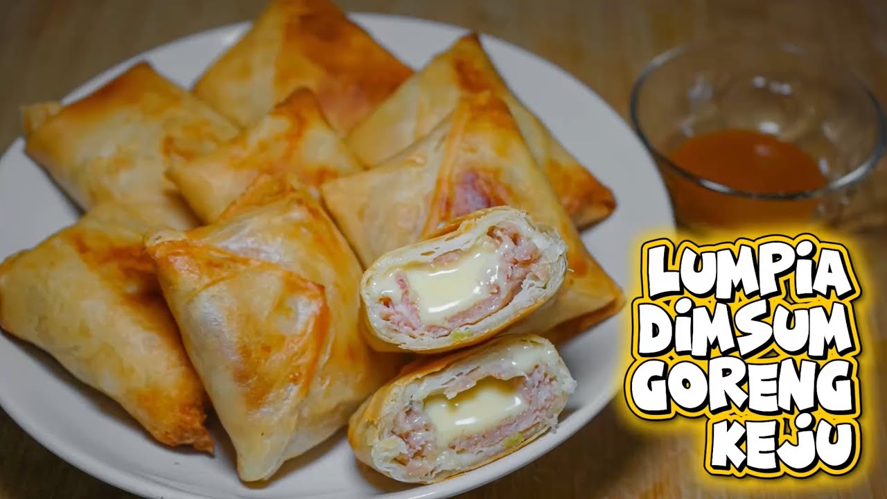 Lumpia Dimsum Goreng isi Keju