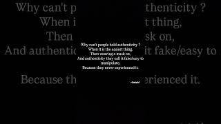 authenticity is rare, hold it tight #motivation #peace #quotes