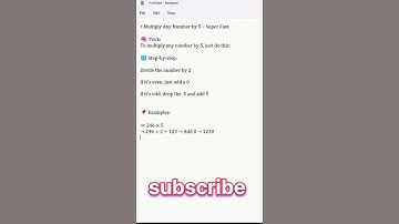 Multiply Any Number by 5 Instantly! 😲#shorts #trending #mathematics #tricks