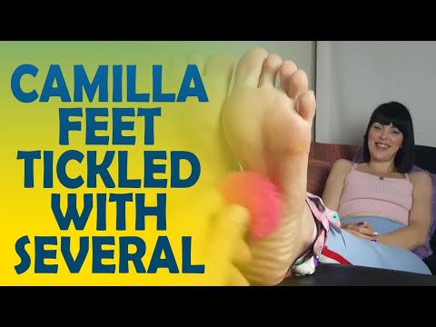 Camilla Tootsie feet  tickle #Tickling #foot