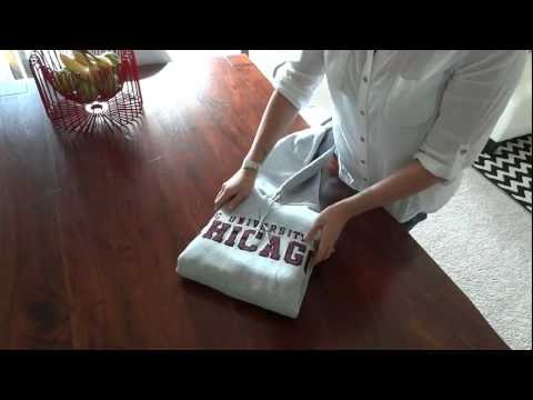 Video: Sådan Foldes En Trøje