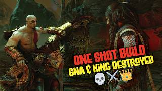 Maxed Kratos One Shot Build – Berserker Cuirass + Ares Combo vs Gná &amp; King NG+ GMGOW