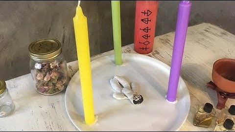 Geomantic Candle Magic