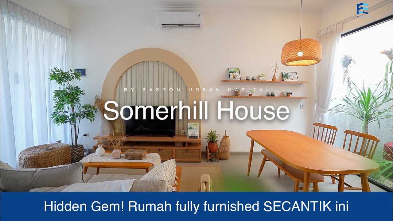 Nemu rumah CANTIK udah dapet semua isnya dekat BSD‼️ | Somerhill House