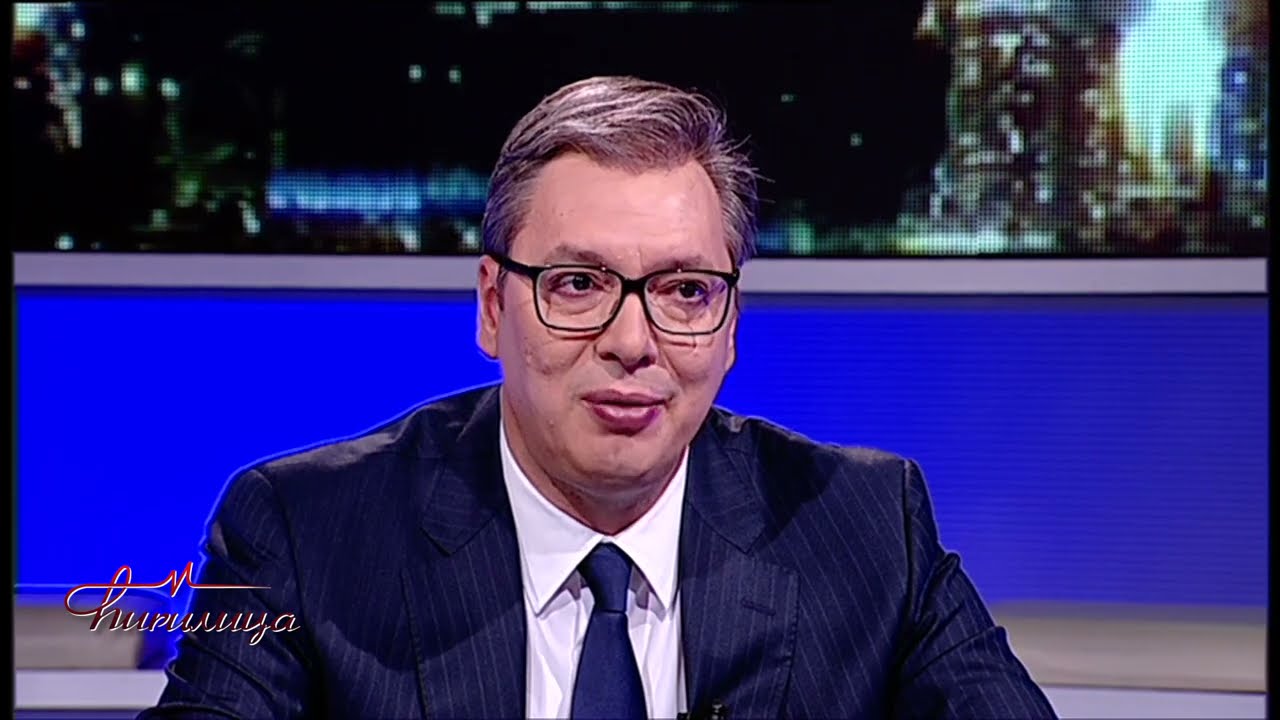 CIRILICA -Predsednik Aleksandar Vucic- Ne smemo stalno … — Transcript