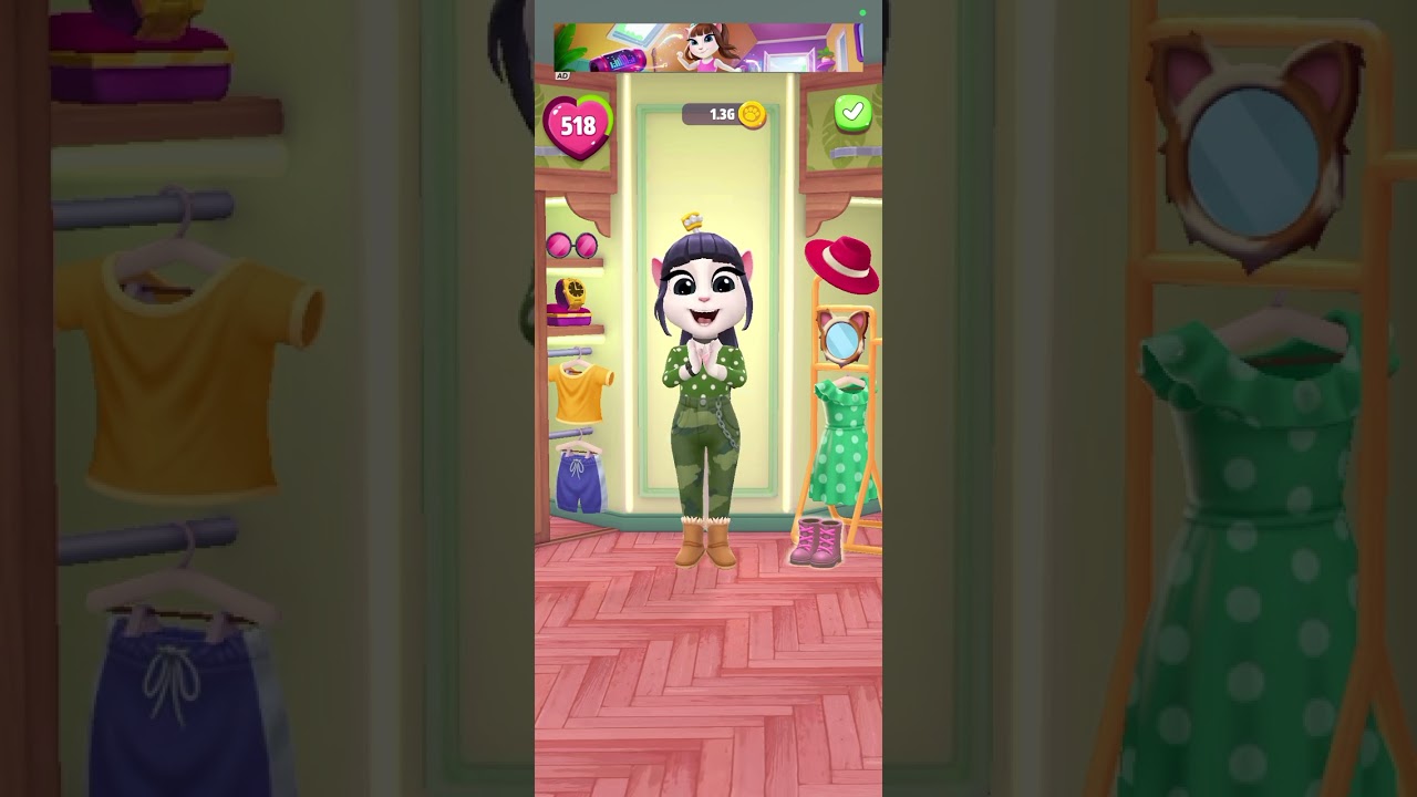 my talking Angela 2#talkingtomcat #gaming #video #talkingtomcat #∩(✧Д✧)∩(◍•ڡ•◍)❤(✿♥‿♥)(✿♥‿♥)#