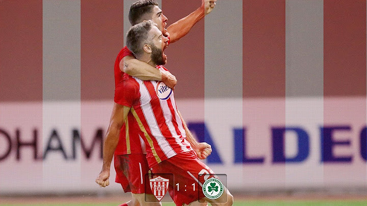 ΝΕΑ ΣΑΛΑΜΙΝΑ 1-1 ΟΜΟΝΟΙΑ