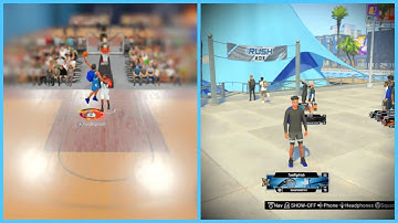 GETTING CRAZY SNATCH BLOCKS AND CONTACT DUNKS AT THE RUSH 1V1 EVENT(ON MY UNSTOPABLE 2-WAY FINSHER)