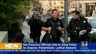 Lethal Robot Force Approved By San Francisco Police Officials