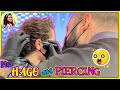 Me HAGO UN PIERCING en el CARTÍLAGO!!! 100% REAL!!! Mi REACCIÓN al PENDIENTE HELIX en la OREJA!!!