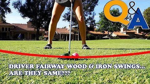 Difference between Driver, Fairway Woods & Irons | Golf with Aimee